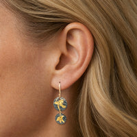 Keum-Boo Double Disk Earrings