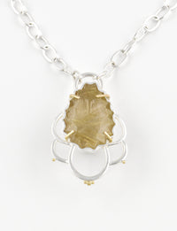 Rutilated Quartz Necklace #2