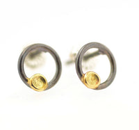 Lichen Circle Studs