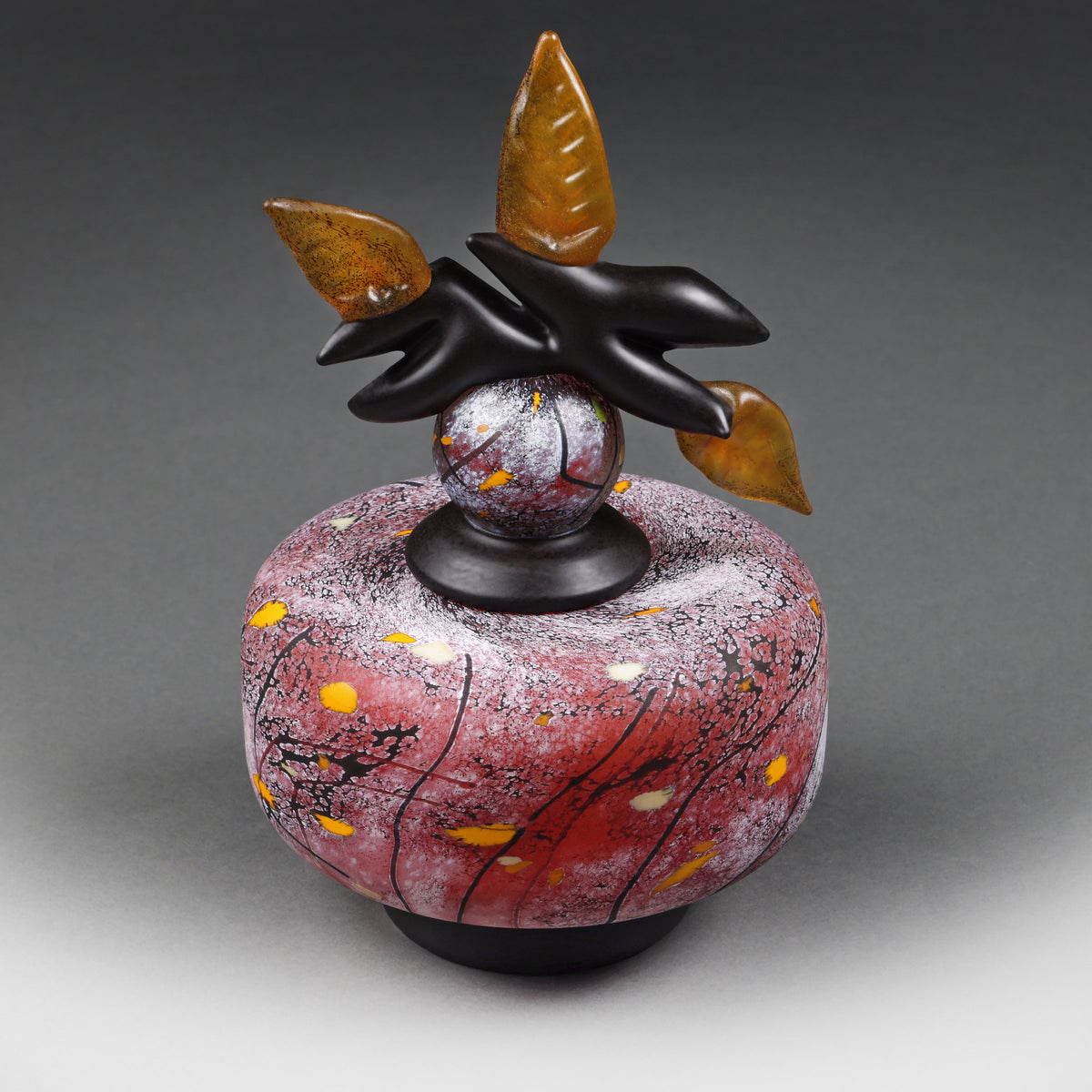 Red Autumn Apples Short Cylinder