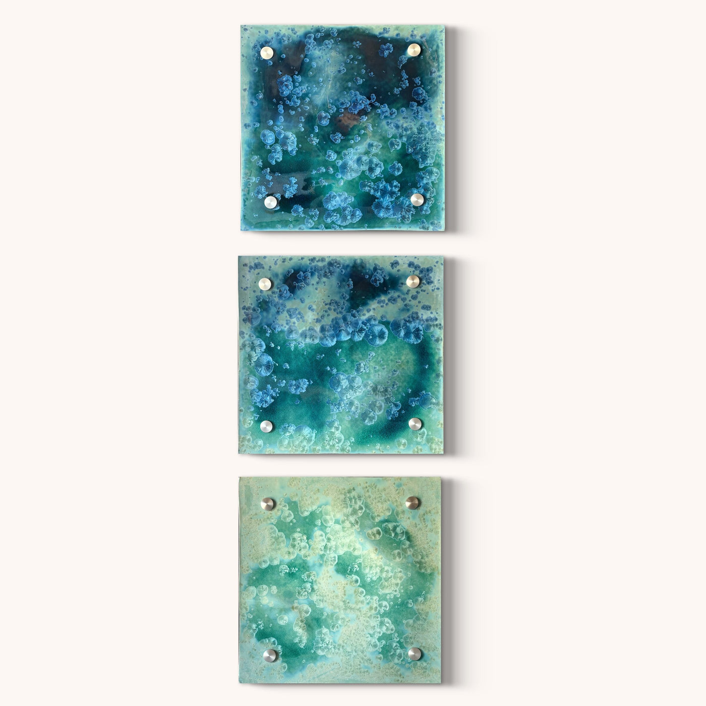 The Color of Water Wall Trio