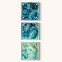 The Color of Water Wall Trio