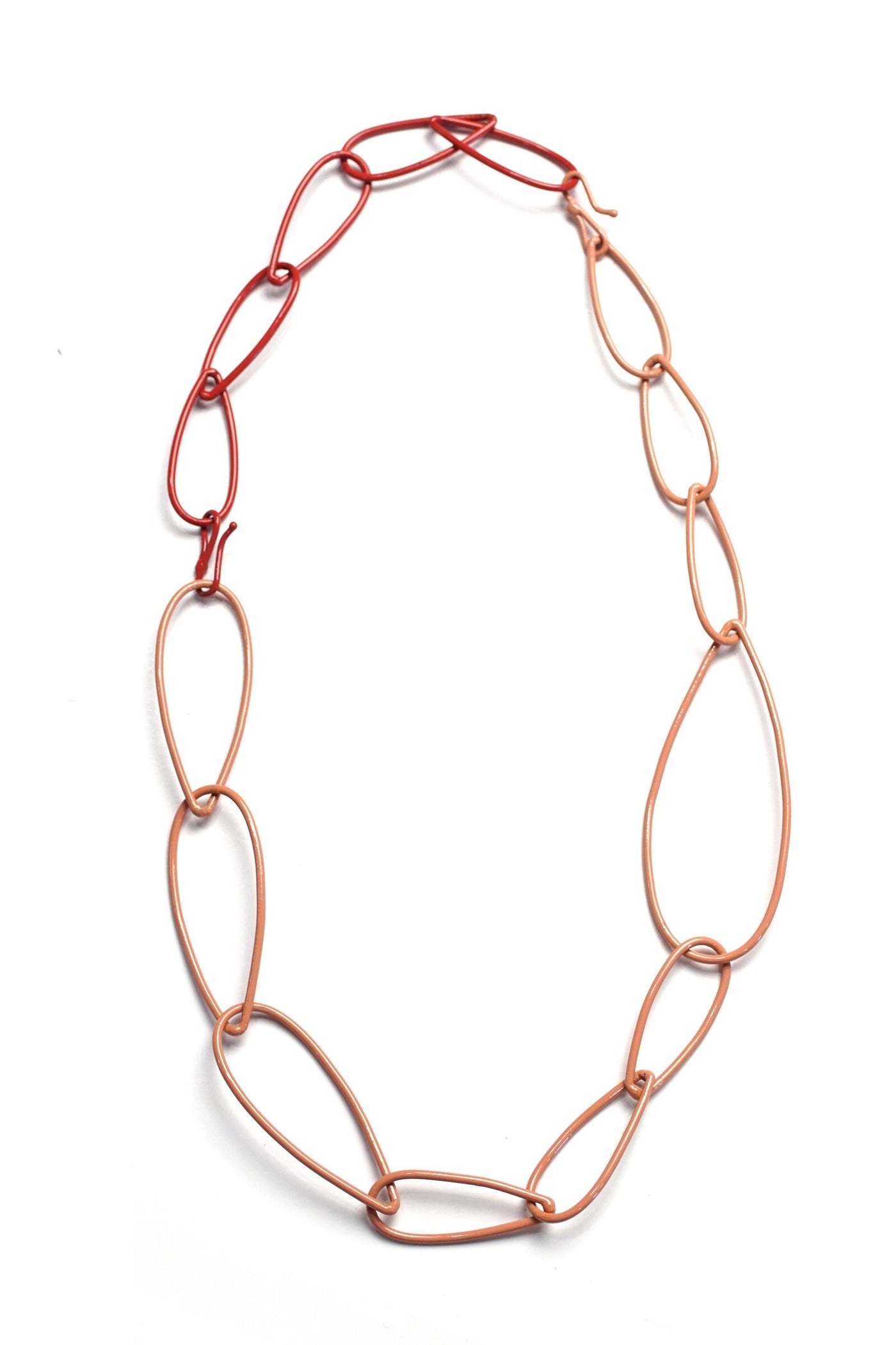Dusty Rose & Coral Red