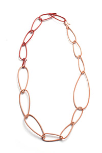 Dusty Rose & Coral Red