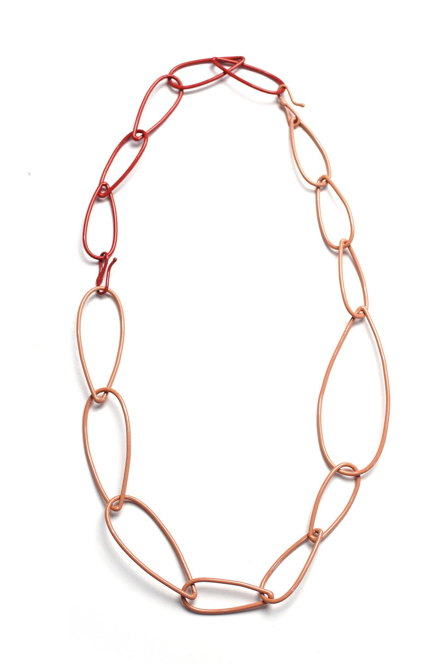 Dusty Rose & Coral Red