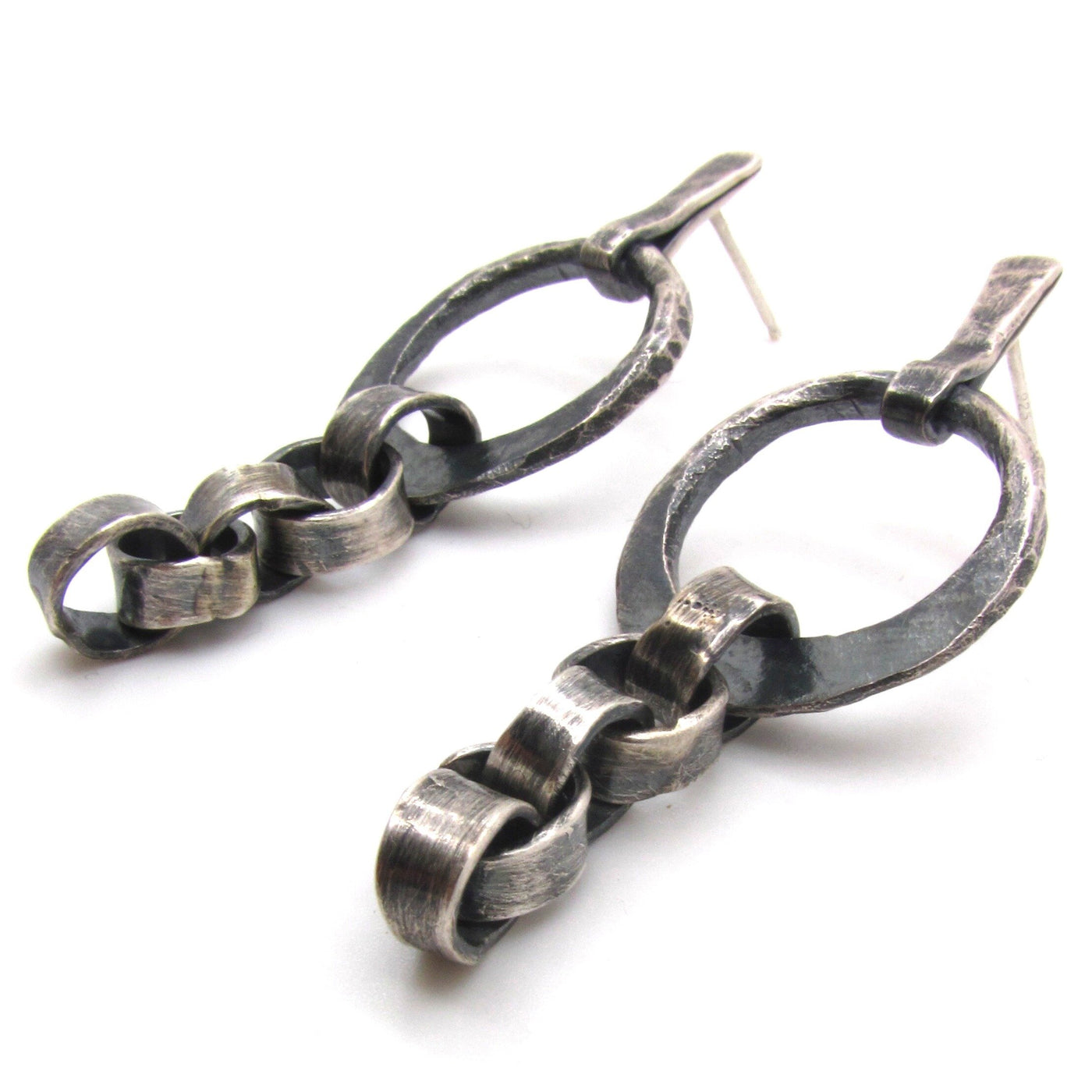Irregular Chain Link Earrings