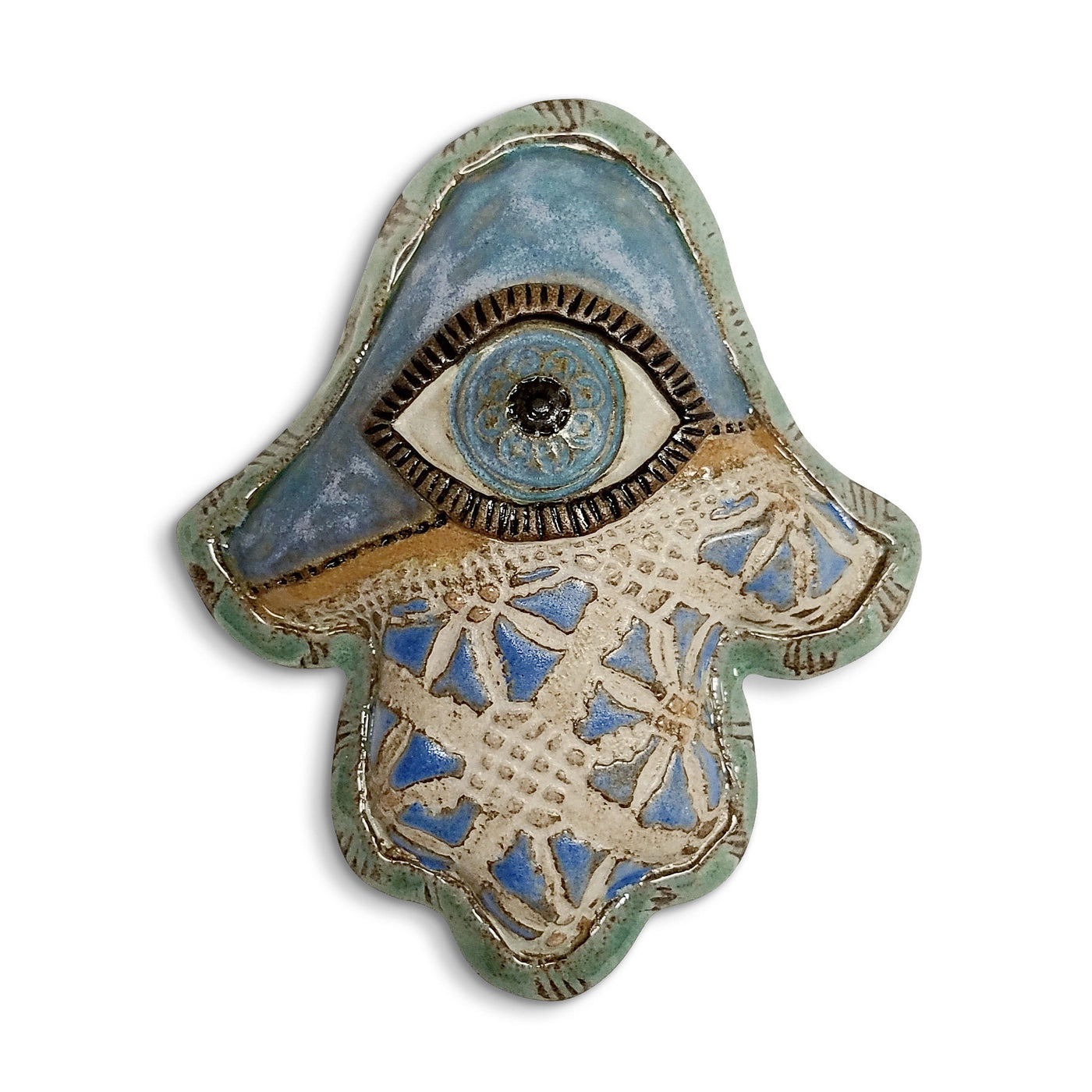 butter blue hamsa
