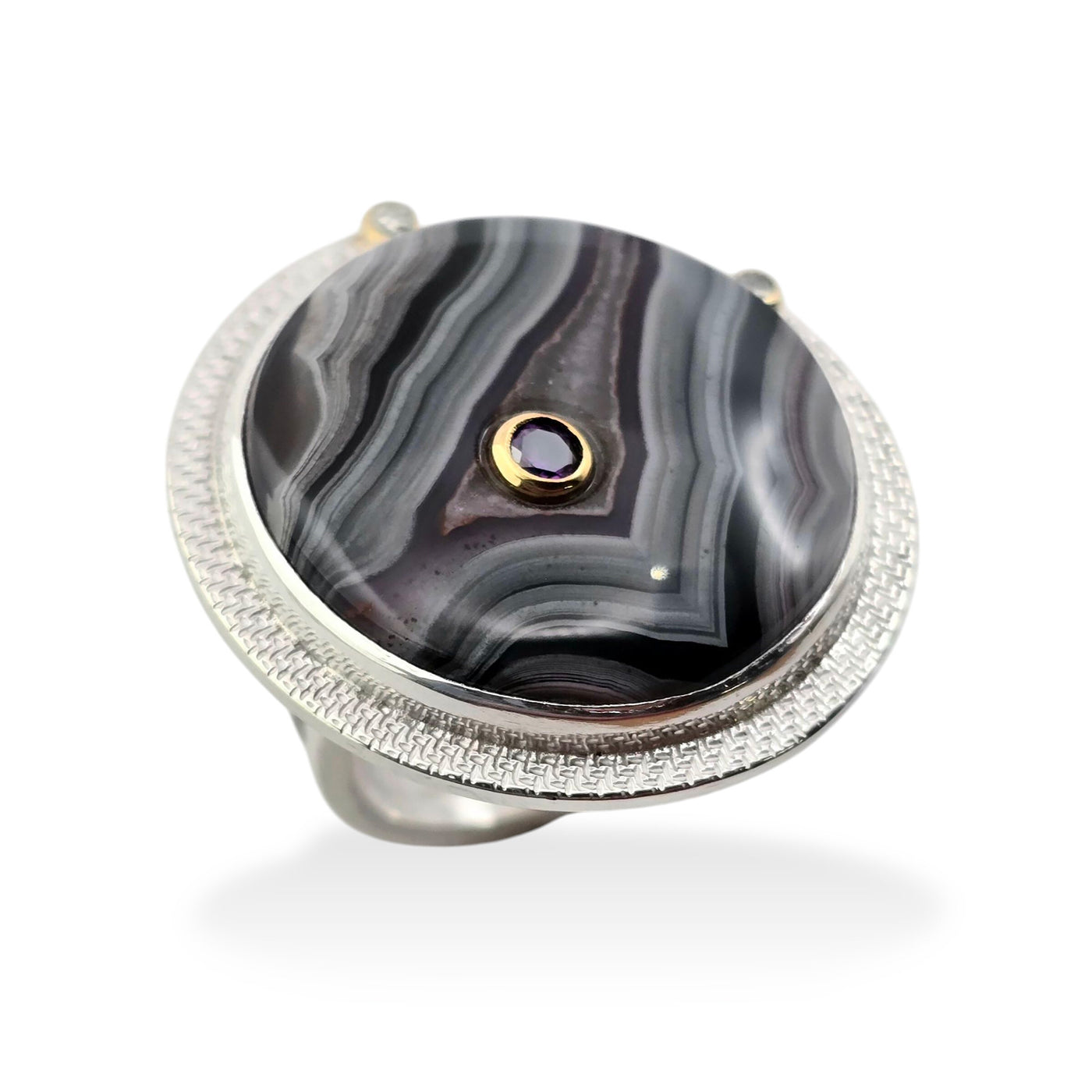 Striped Twilight Ring
