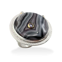 Striped Twilight Ring