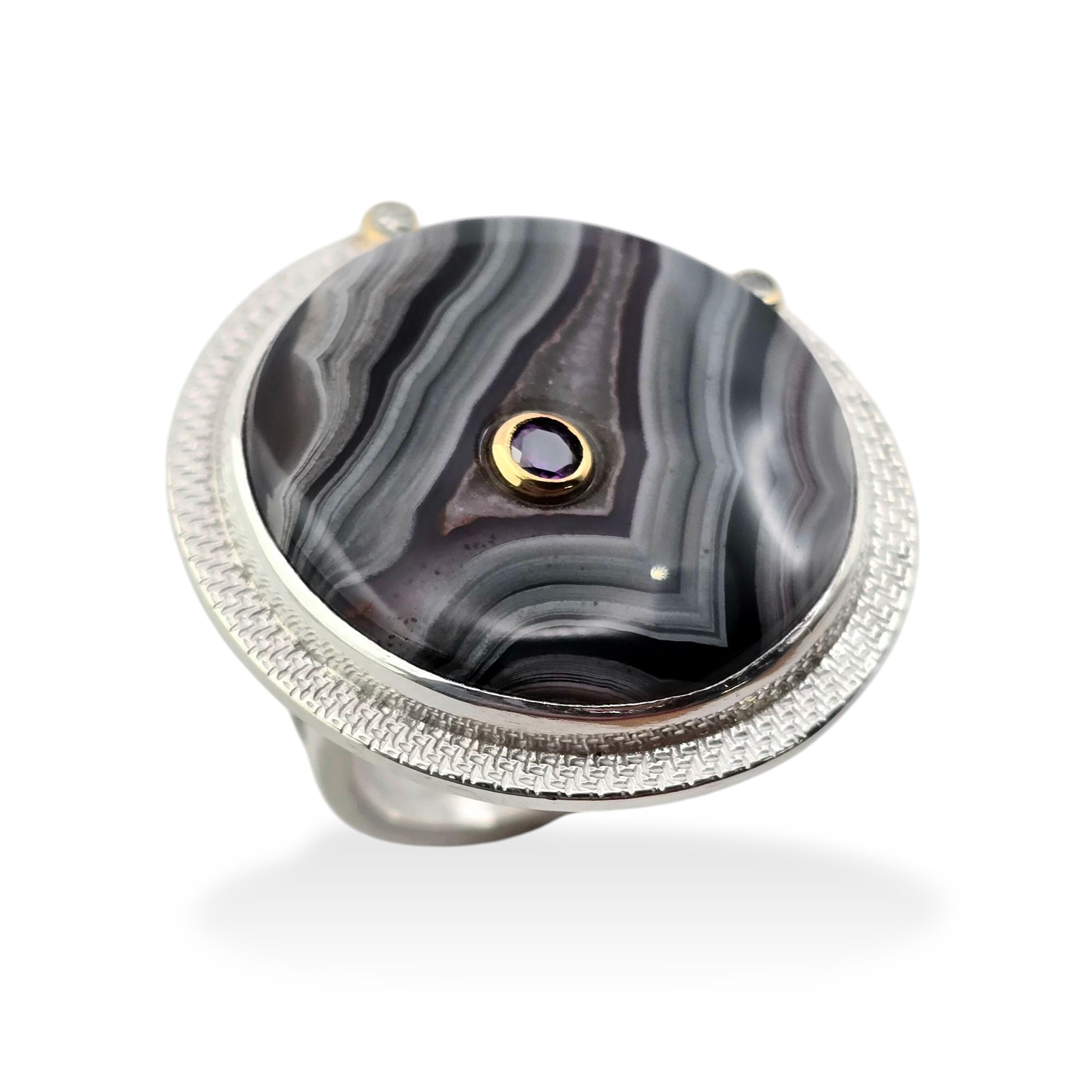 Striped Twilight Ring