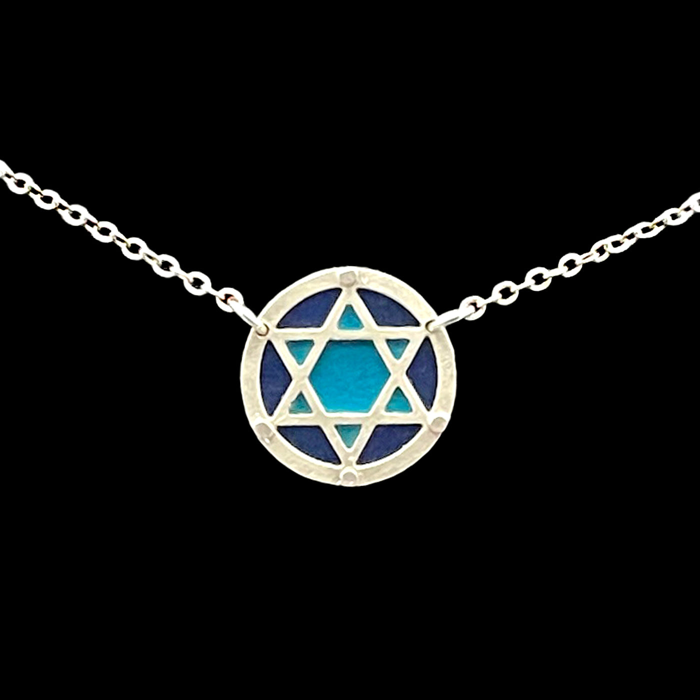Navy Blue/Turquoise, Small