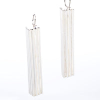 Rippled Triangle Earrings