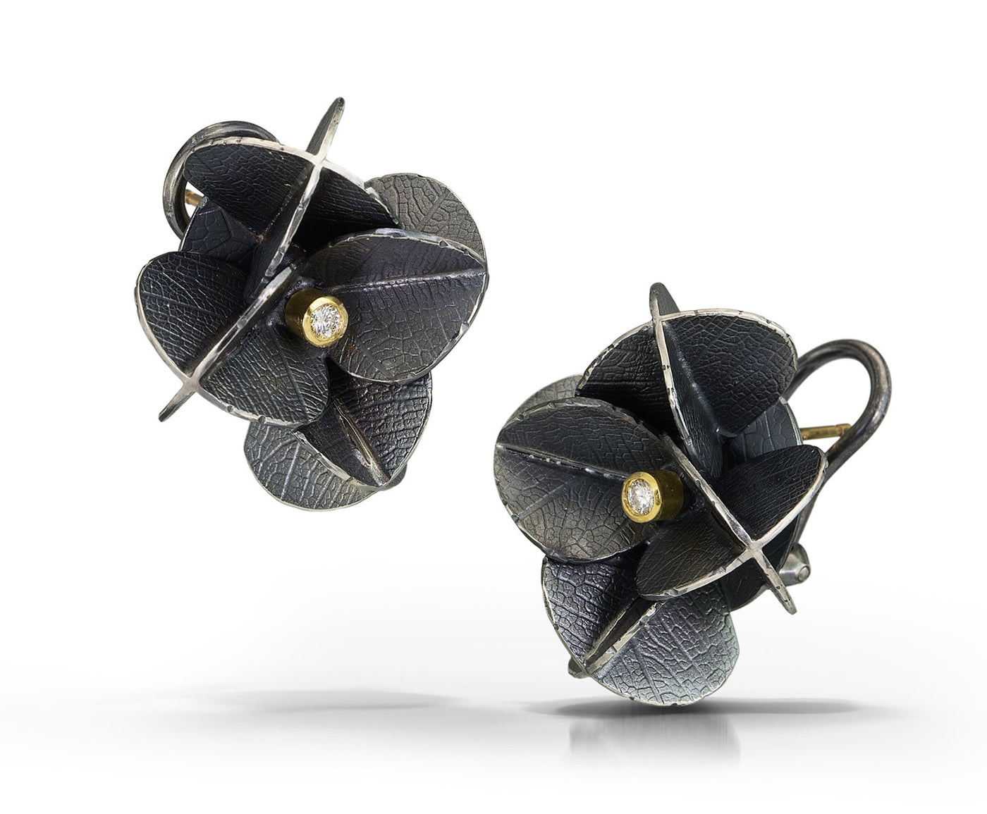 Lace Cap Blossom Earrings