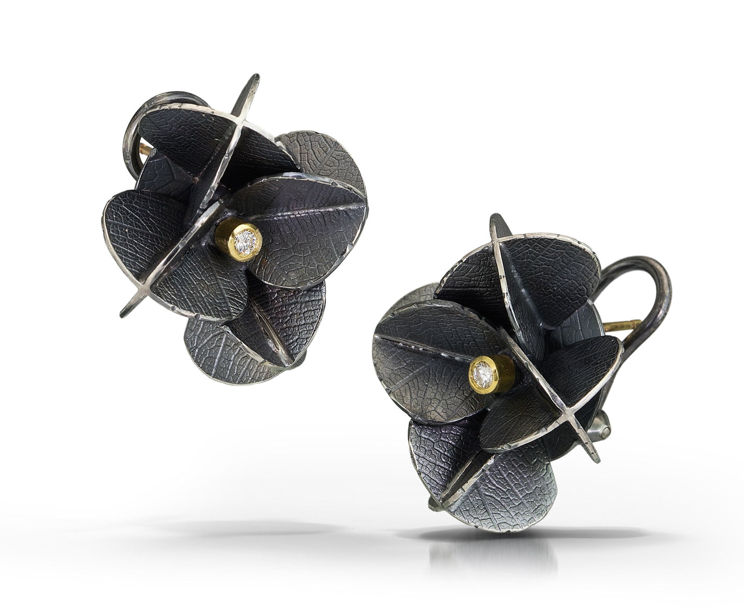 Lace Cap Blossom Earrings