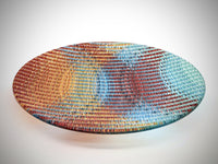 Sunset Shallow Tapestry Bowl