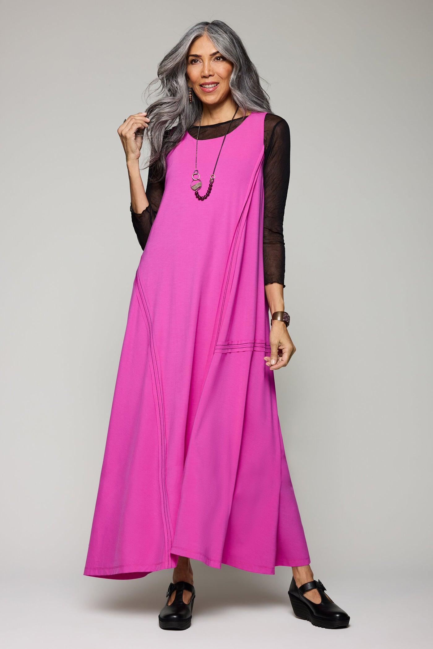 Fuschia/Black