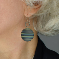 Gray with colored stripes