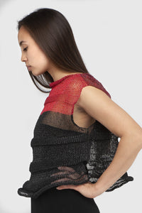 black/red/burgundy