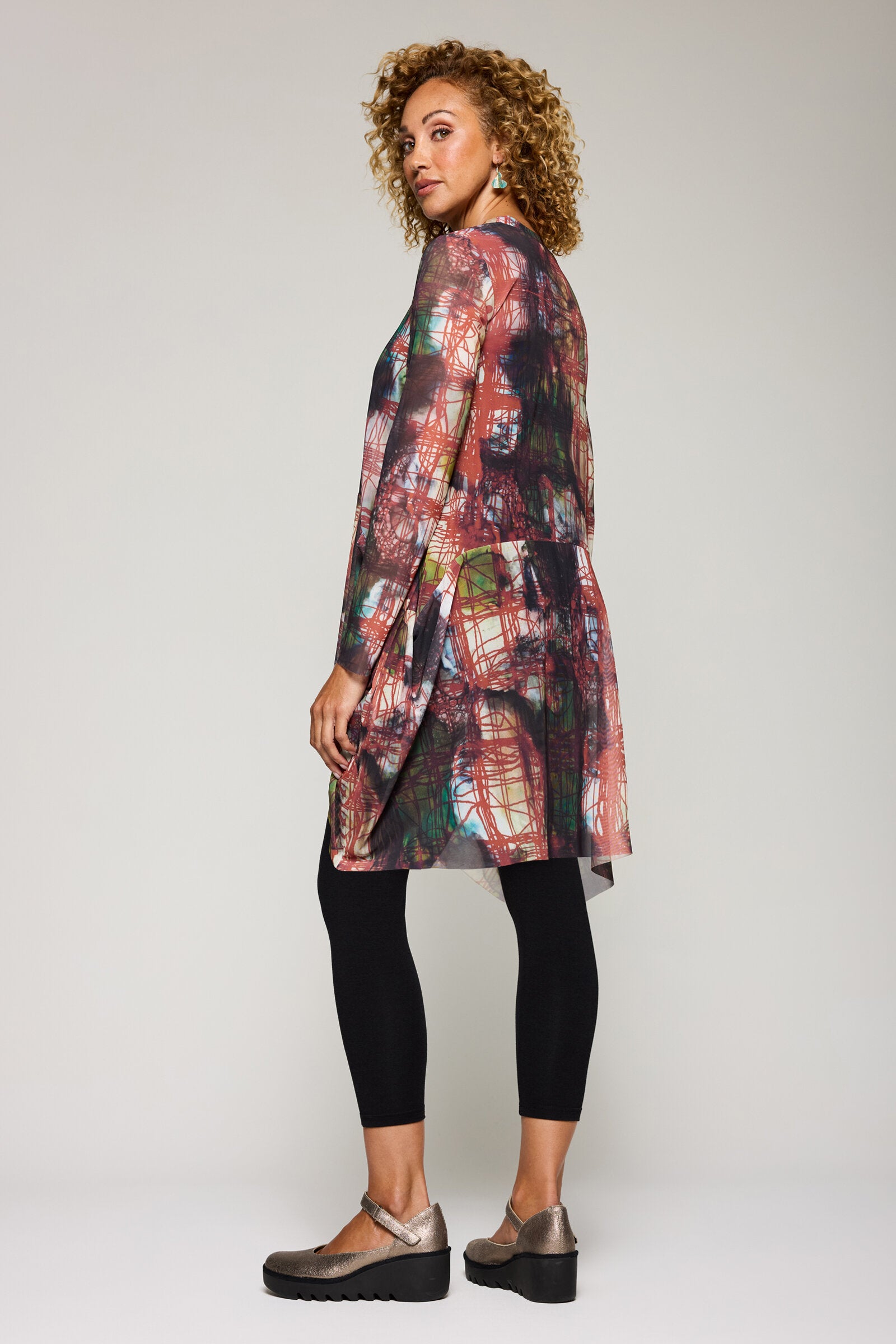 Clemence Mesh Pocket Tunic
