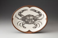 Small Serving Dish: Blue Crab