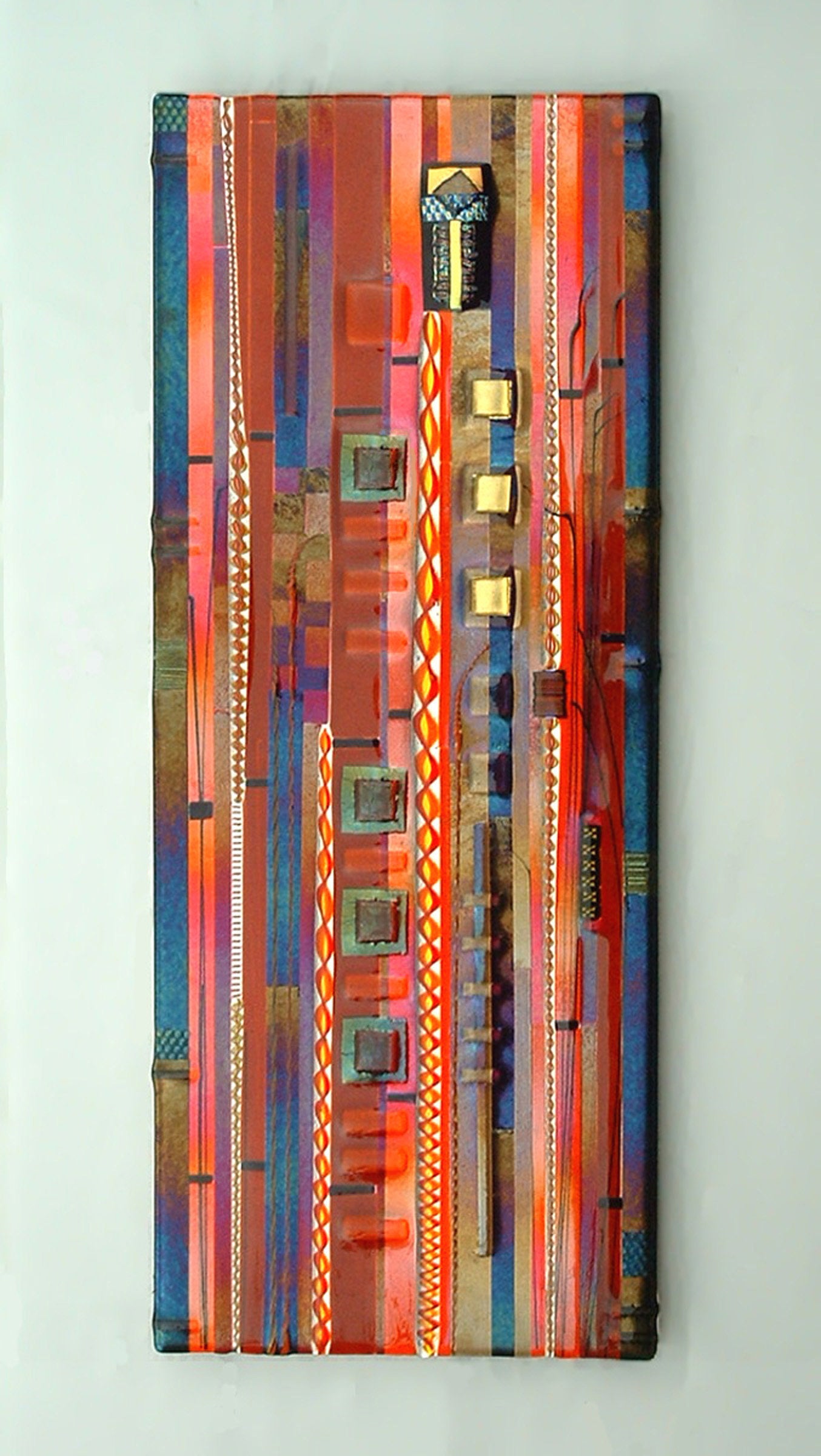Sunset Coral Wall Panel