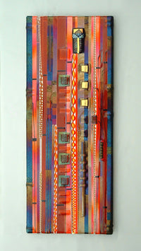 Sunset Coral Wall Panel