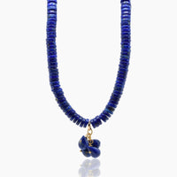 Lapis Necklace with Cluster