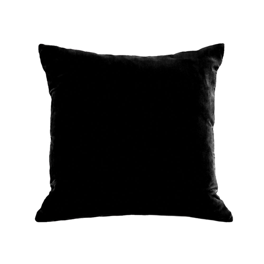 black, back view