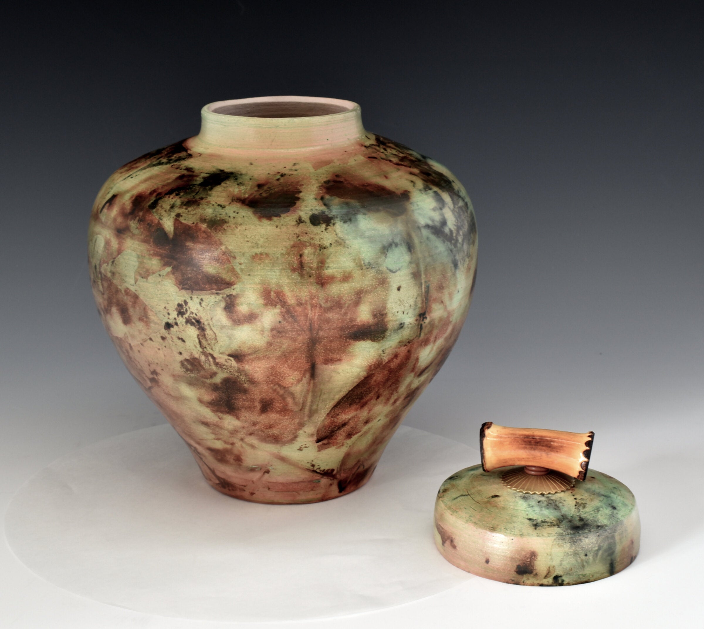 Flora Saggar-Fired Urn I