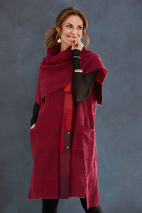 reds, front view, reversed