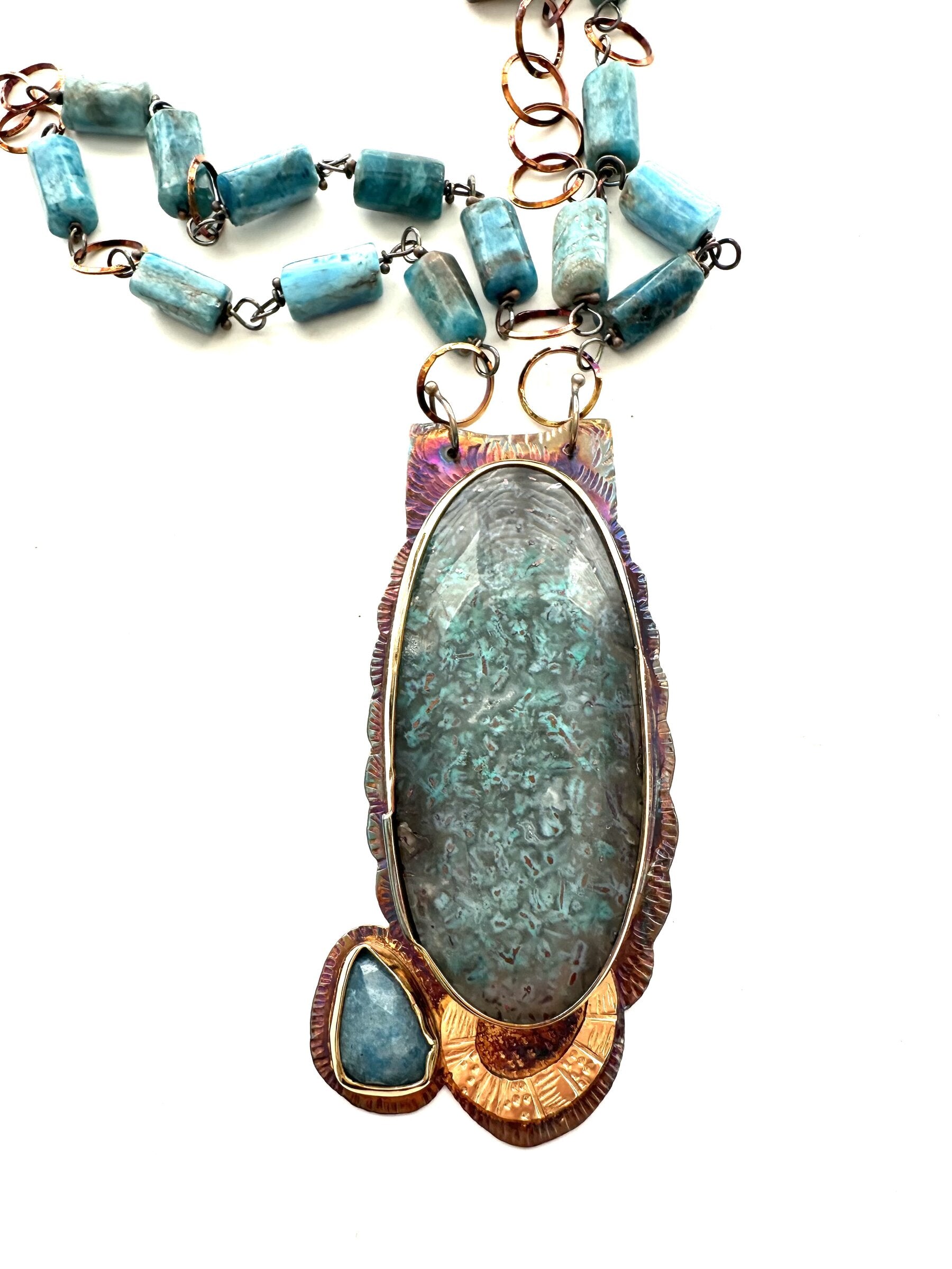 Deepest Blue Seas Necklace
