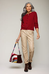 Brushed Boucle Cardigan