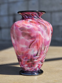 Mauve with a Twist Vase