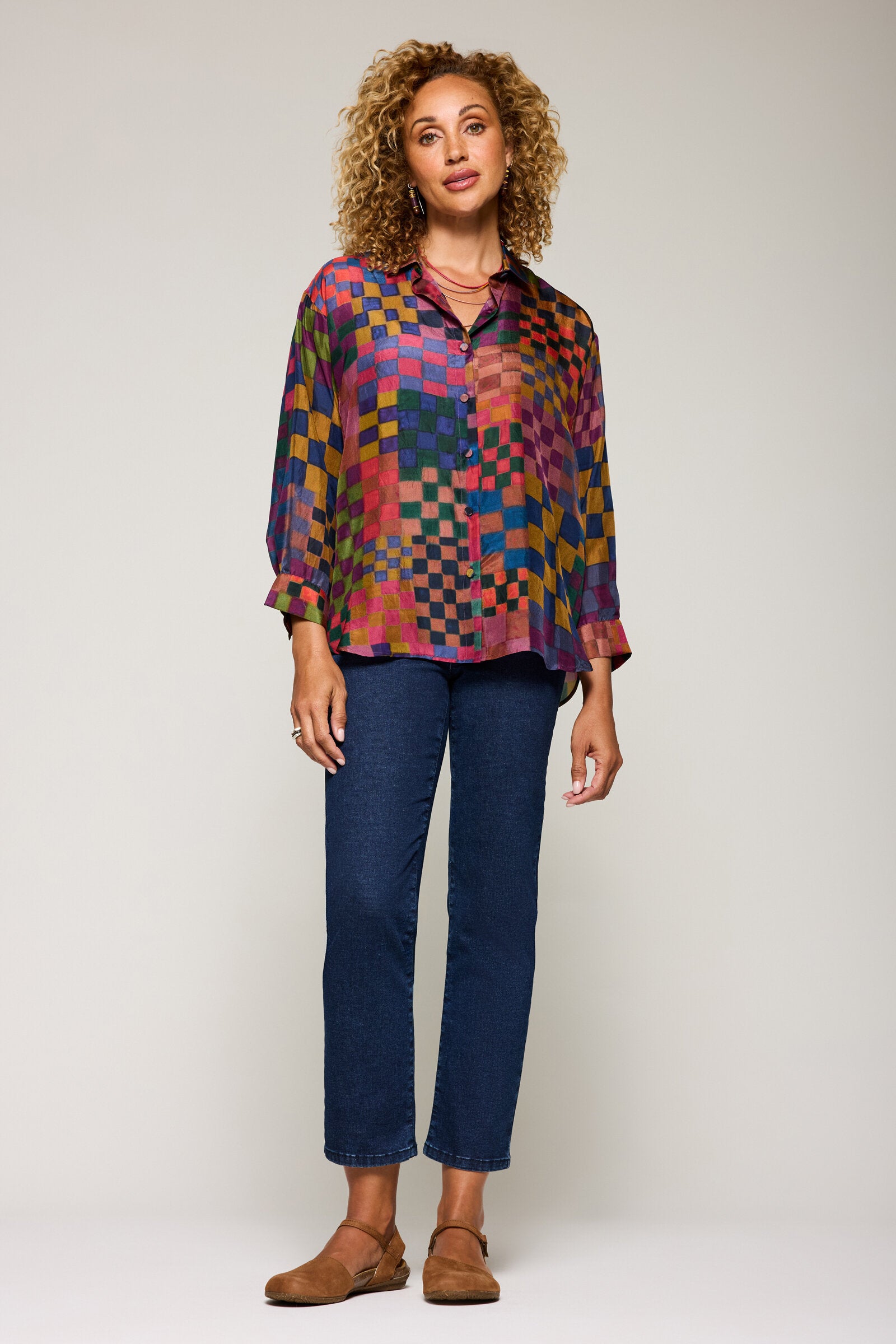 Silk Alida Top