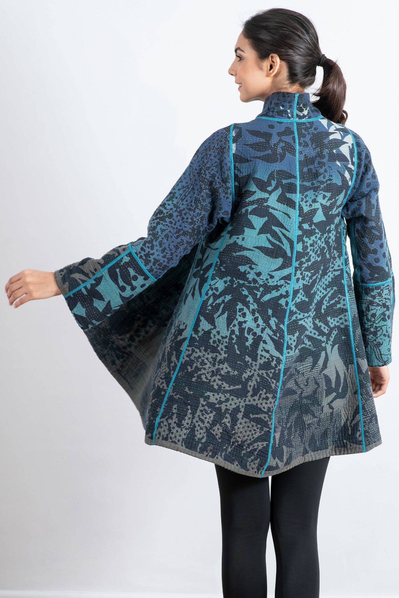 side 1, back view
