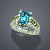 8x6mm Swiss Blue Topaz