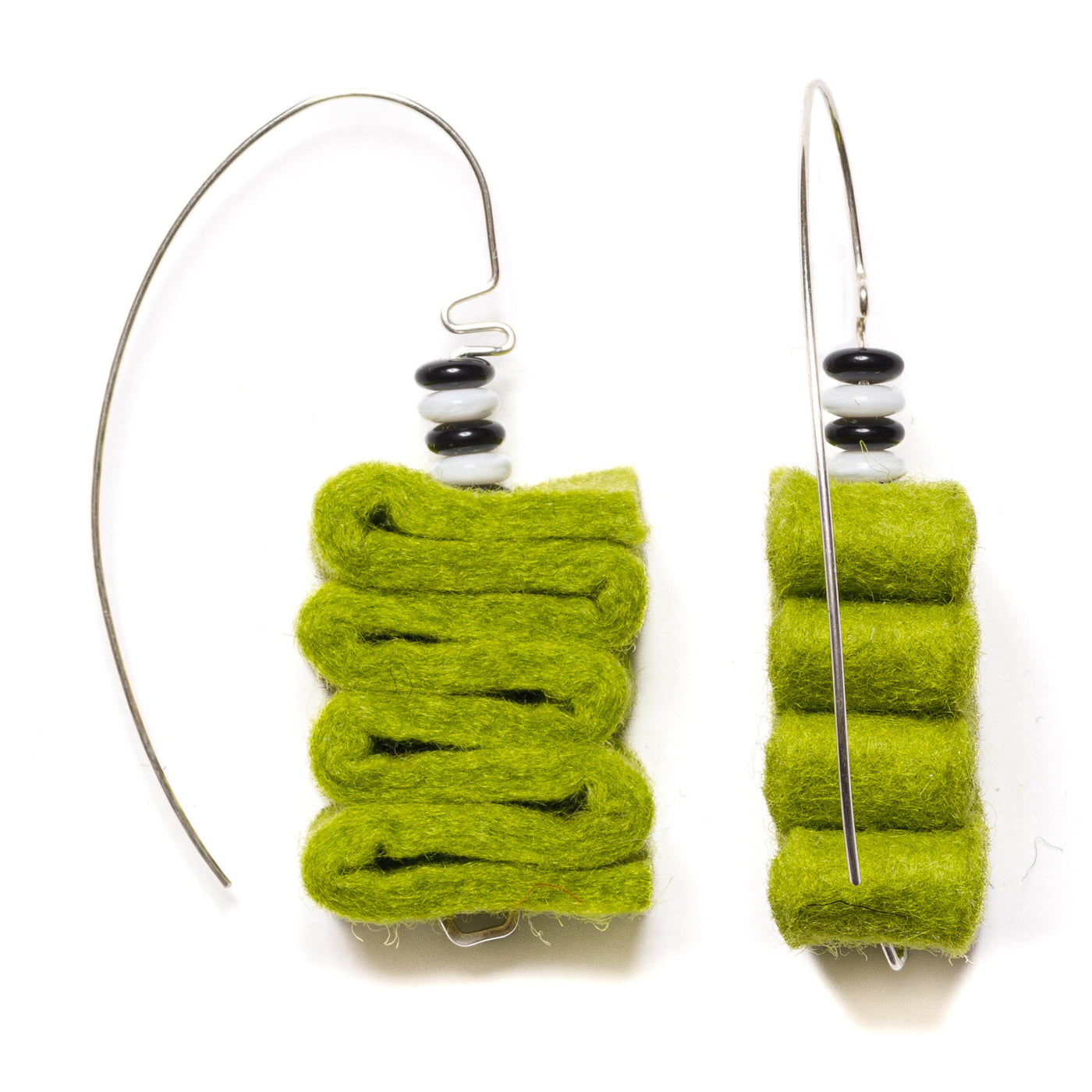 Chartreuse/Black/white