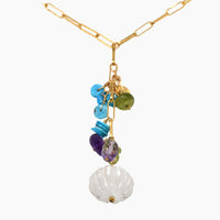 Crystal Melon Multi-Color Necklace