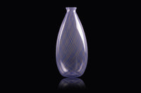 Blue and Gray Tall Vase