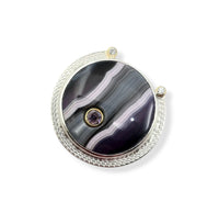 Purple Strata Ring