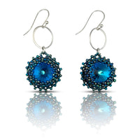 Teal Crystal & Teal Beads