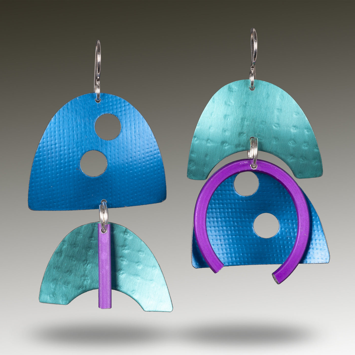 Royal, Turquoise & Violet