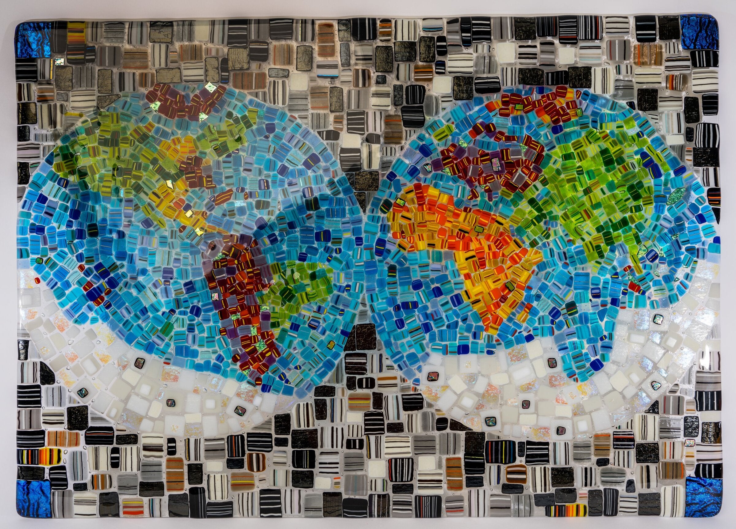 Mosaic World Map, Circa 1592