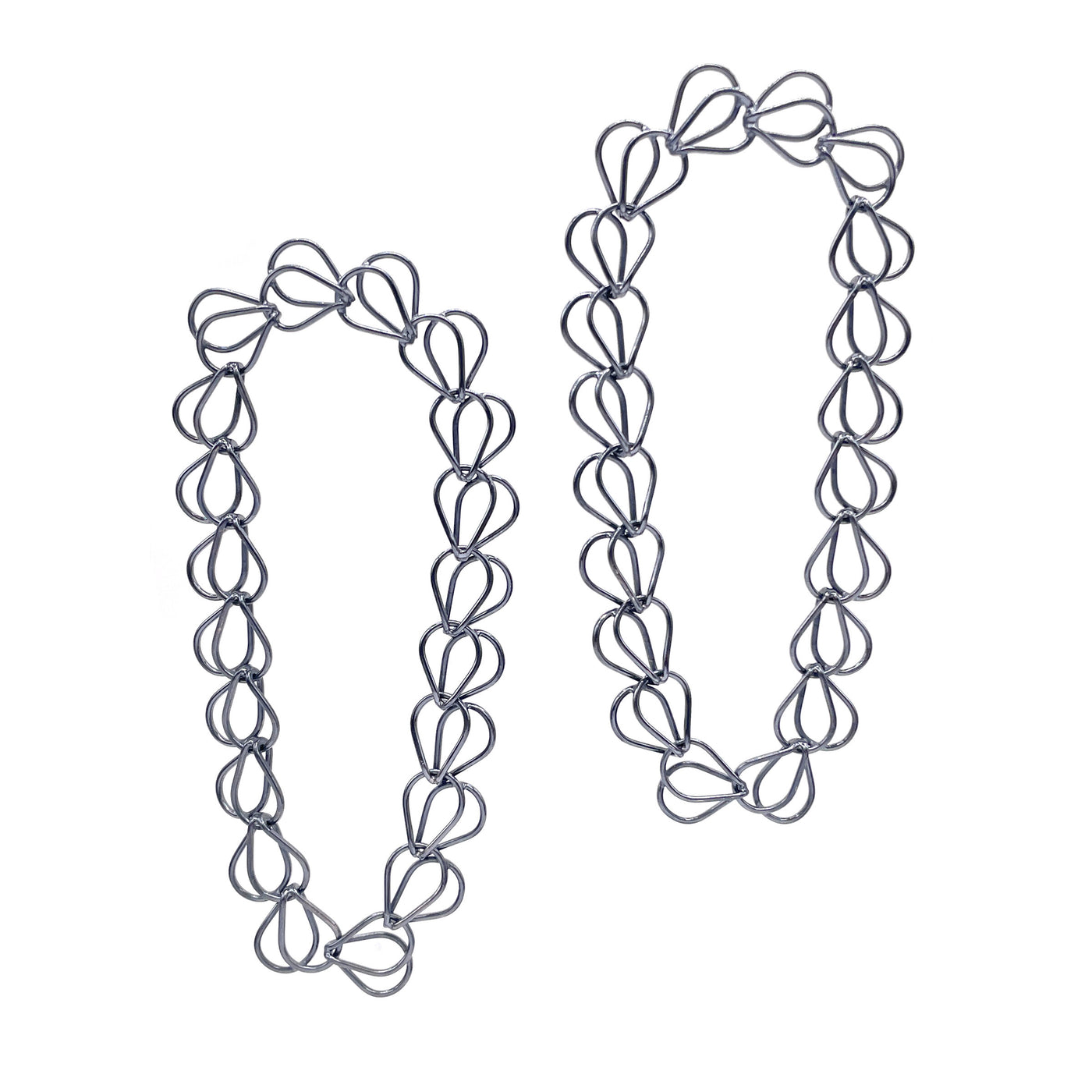 Splayed Link Arch Earrings