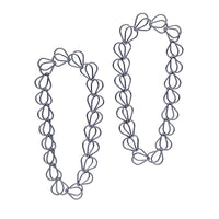 Splayed Link Arch Earrings