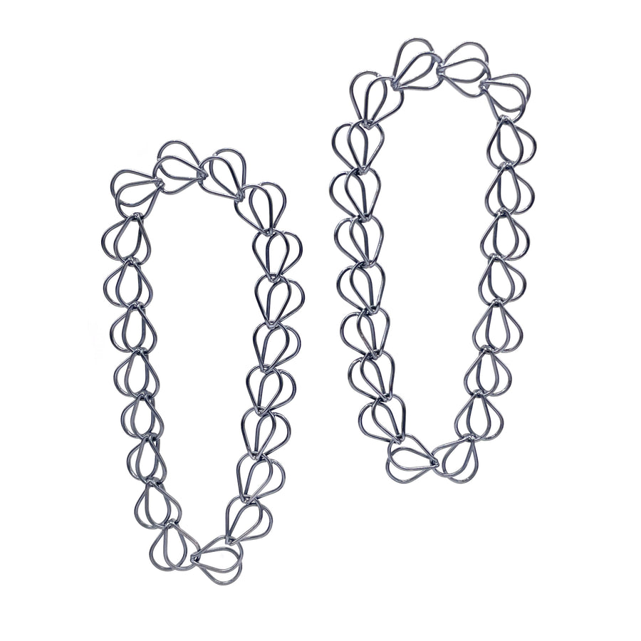 Splayed Link Arch Earrings