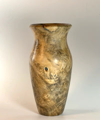 Bud Vase Turned from Buckeye Burl II