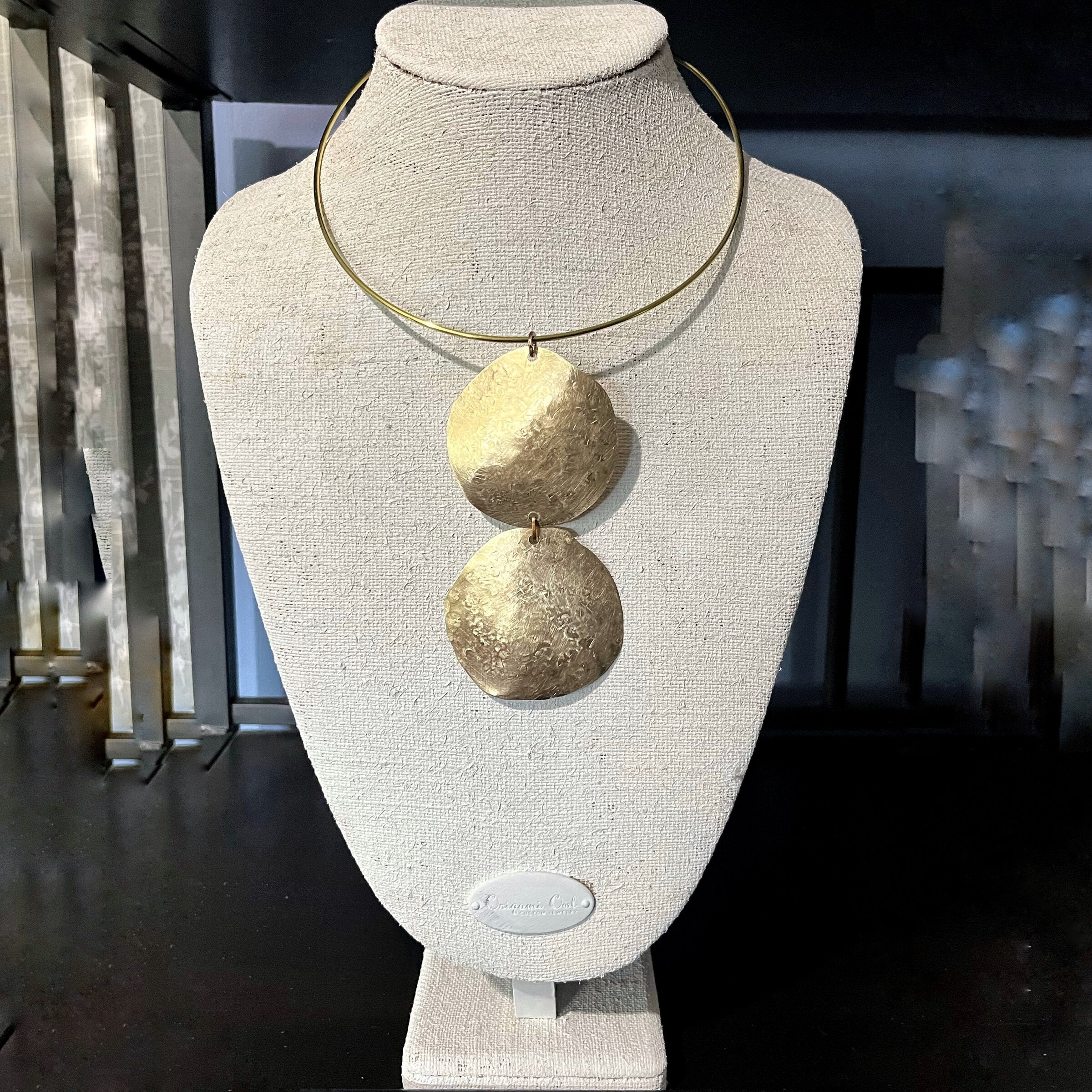 Double Disk Pendant