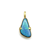Australian Blue Opal Pendant