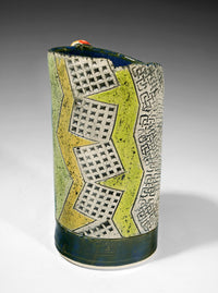 Red Diamond Vase